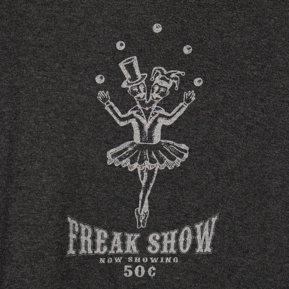 Freak Show Gothic Goth Shirt  juggling jester XL